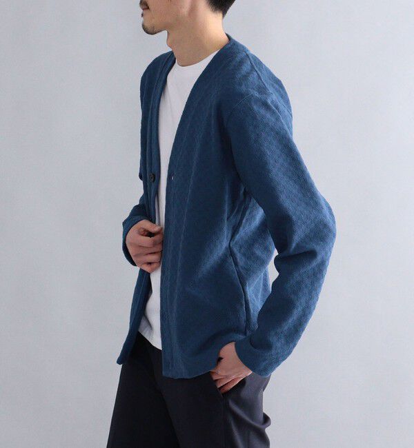 SHIPS「SHIPS: ラッチパイル Vネック カーディガン」|カーディガン|