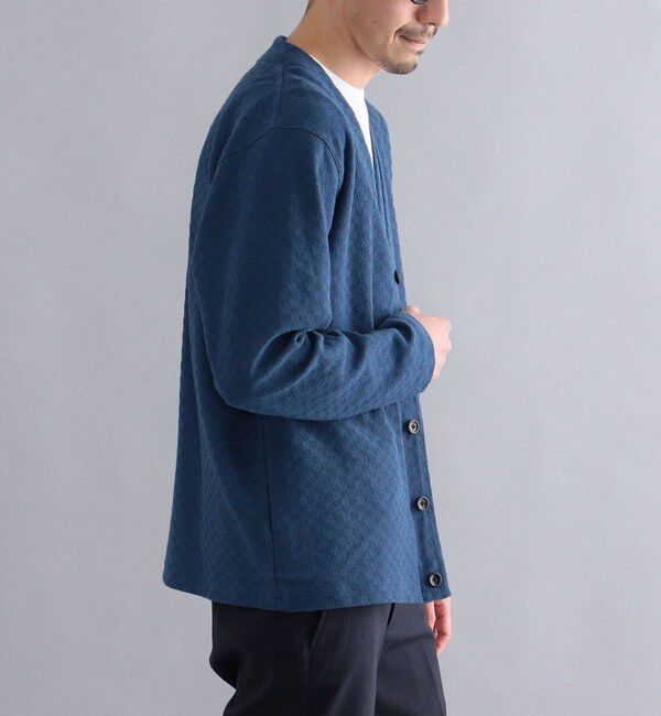 SHIPS「SHIPS: ラッチパイル Vネック カーディガン」|カーディガン|