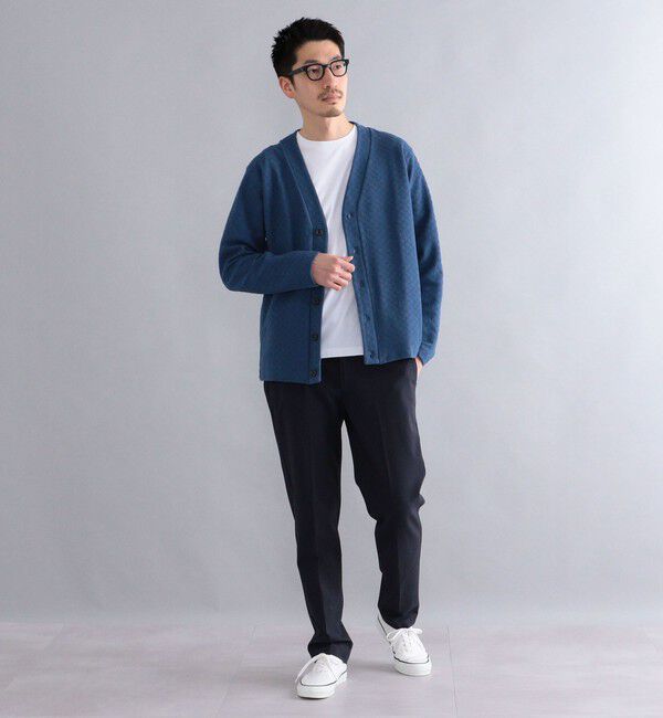 SHIPS「SHIPS: ラッチパイル Vネック カーディガン」|カーディガン|