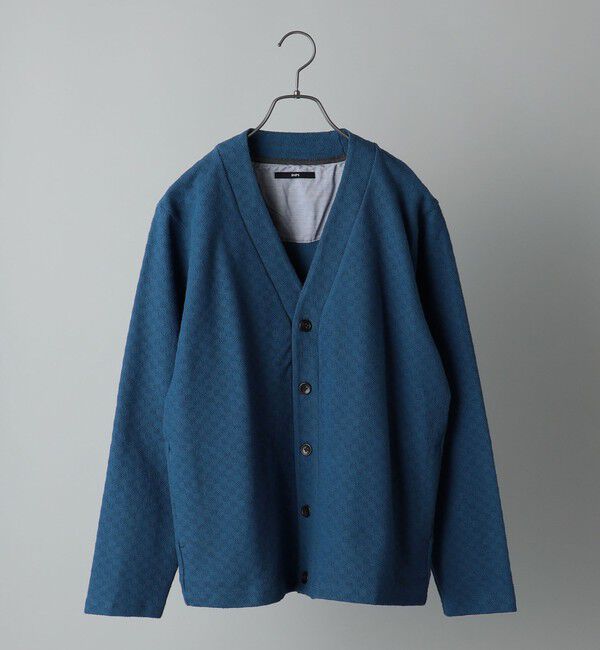 SHIPS「SHIPS: ラッチパイル Vネック カーディガン」|カーディガン|