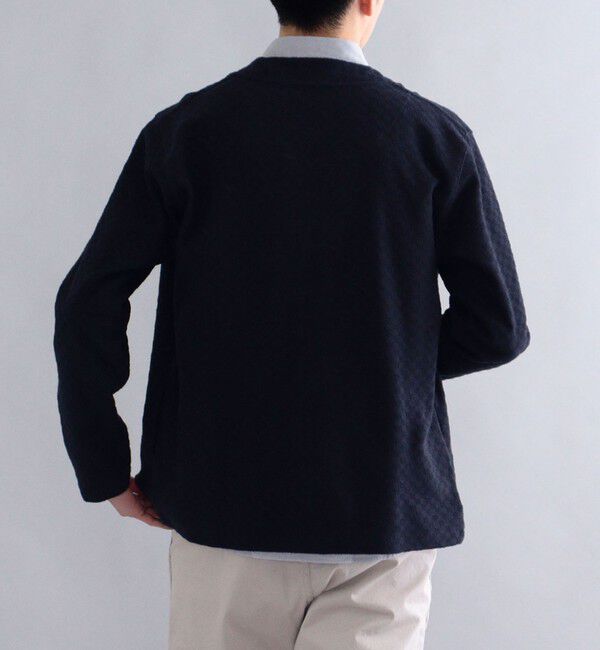 SHIPS「SHIPS: ラッチパイル Vネック カーディガン」|カーディガン|