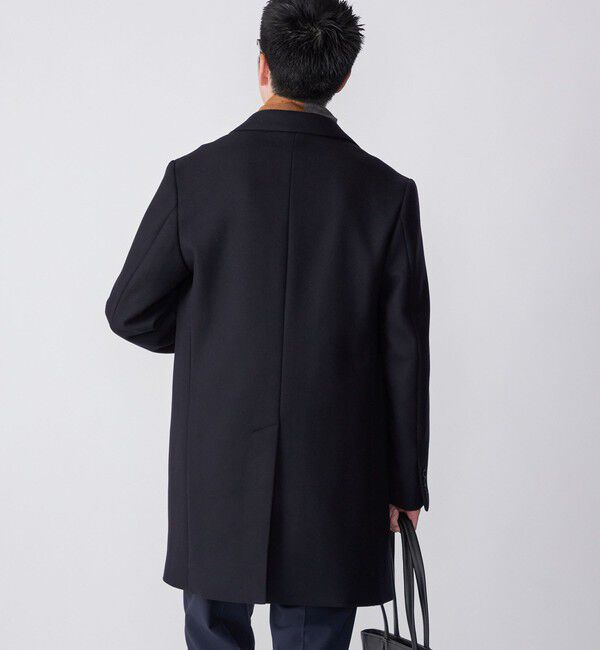 SHIPS「SHIPS: スーパー160'S メリノウール メルトン チェスターコート」|チェスターコート|