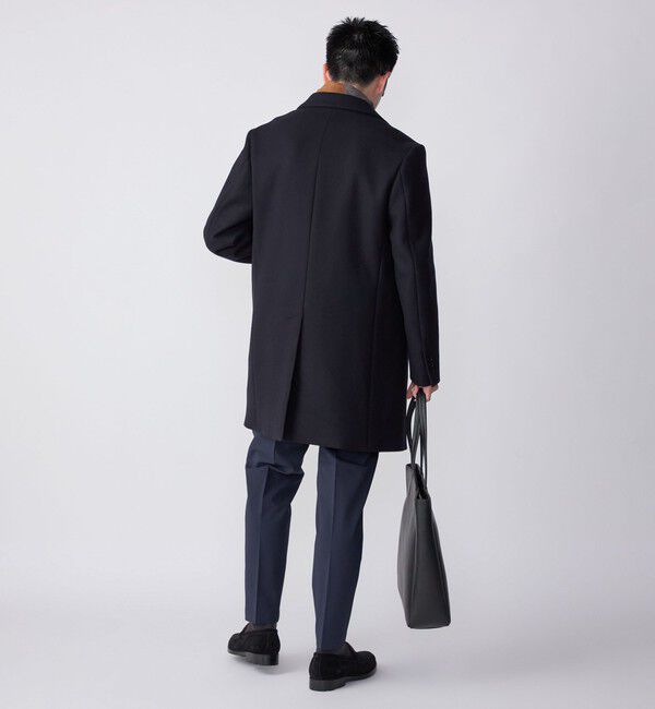 SHIPS「SHIPS: スーパー160'S メリノウール メルトン チェスターコート」|チェスターコート|