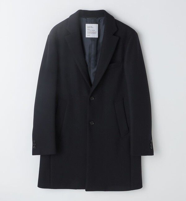 SHIPS「SHIPS: スーパー160'S メリノウール メルトン チェスターコート」|チェスターコート|