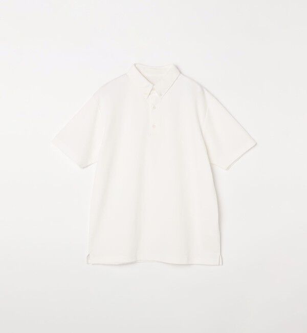 SHIPS any「SHIPS any:〈接触冷感/遮熱/UVカット機能等〉サマーファンクション 鹿の子 ボタンダウンポロシャツ◇」|ポロシャツ|