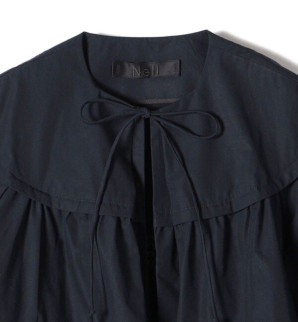 SHIPS for women「【SHIPS別注】Nell:〈手洗い可能〉ティアード ボレロ」|シャツ・ブラウス|