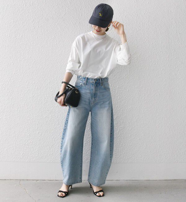 SHIPS any「SHIPS any:〈洗濯機可能〉マルチ ロングスリーブ ワイド TEE」|Tシャツ・カットソー|