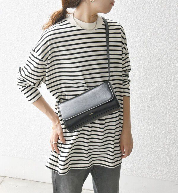 SHIPS any「SHIPS any:〈洗濯機可能〉マルチ ロングスリーブ ワイド TEE」|Tシャツ・カットソー|