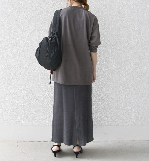 SHIPS any「SHIPS any:〈洗濯機可能〉マルチ ロングスリーブ ワイド TEE」|Tシャツ・カットソー|