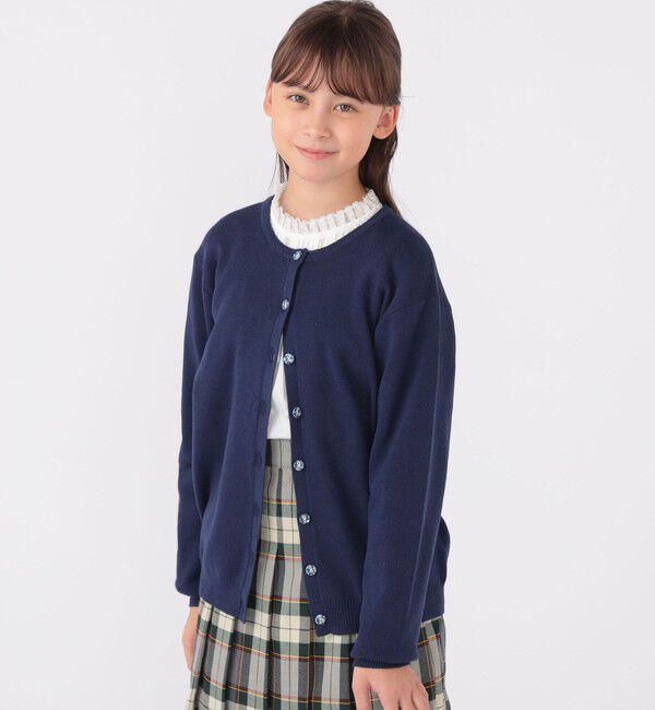 SHIPS KIDS「SHIPS KIDS:140～150cm / リバティ カーディガン」|カーディガン|