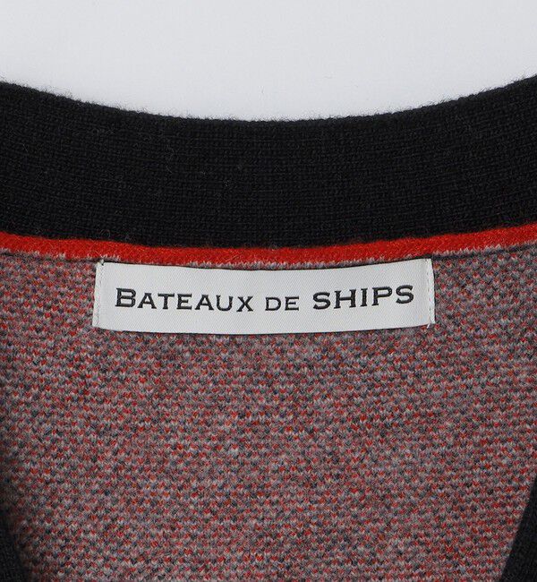 SHIPS「BATEAUX DE SHIPS: アーガイル ニット カーディガン」|カーディガン|
