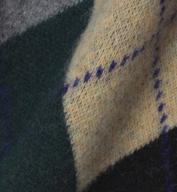 SHIPS「BATEAUX DE SHIPS: アーガイル ニット カーディガン」|カーディガン|