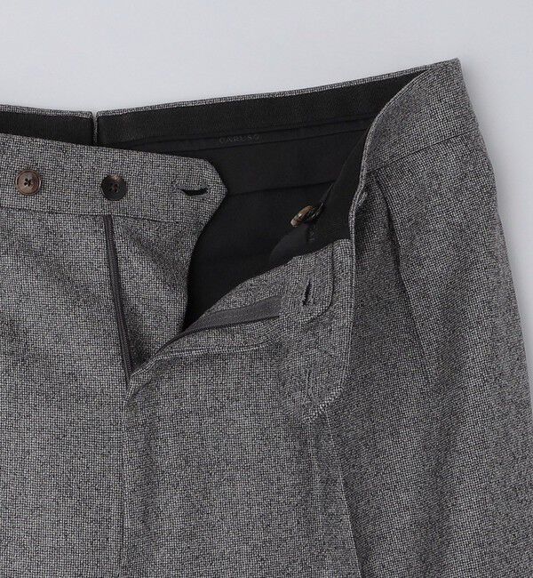 SHIPS「【SHIPS別注】CARUSO: ピンヘッド トラウザーズ」|スラックス|