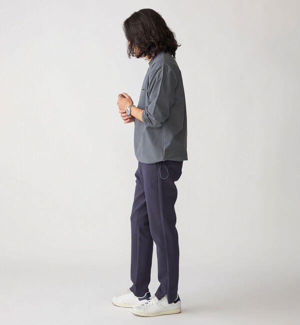 SHIPS「【WEB限定】SHIPS:〈撥水〉SOLOTEX(R) マイクロ SHIPSロゴ プルオーバーシャツ」|Tシャツ・カットソー|