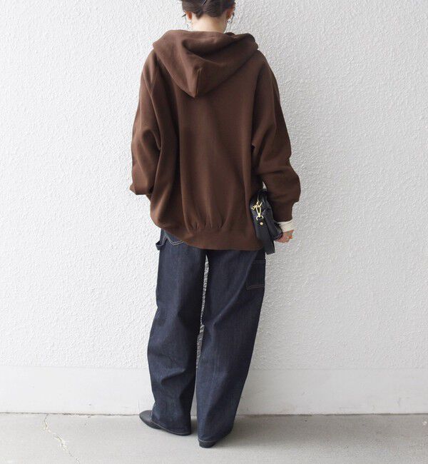 SHIPS any「《一部追加予約》SHIPS any:〈洗濯機可能〉USAコットン 裏起毛 ジップ スウェット パーカー」|パーカー|