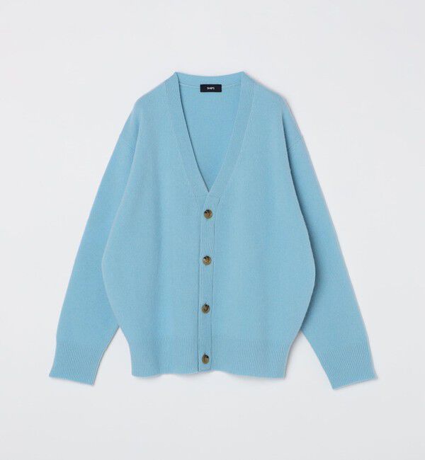 SHIPS「SHIPS:〈手洗い可能〉ソフト ウール Vネック ニット カーディガン（アンサンブル対応）」|カーディガン|