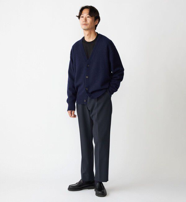 SHIPS「SHIPS:〈手洗い可能〉ソフト ウール Vネック ニット カーディガン（アンサンブル対応）」|カーディガン|