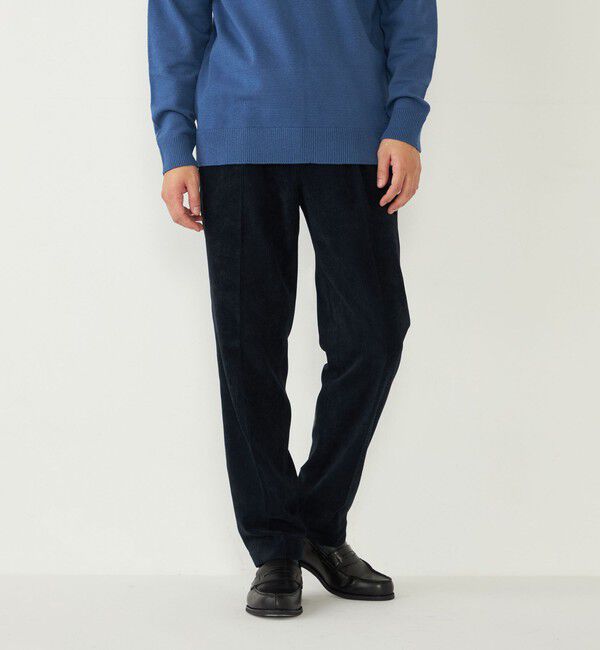 SHIPS Colors 「SHIPS Colors:〈手洗い可能/セットアップ対応〉ACTIVE CORDUROY パンツ」|スラックス|