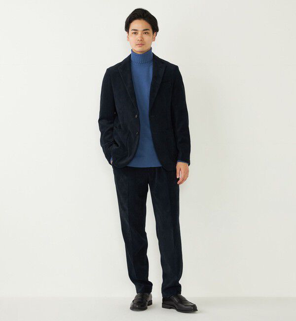 SHIPS Colors 「SHIPS Colors:〈手洗い可能/セットアップ対応〉ACTIVE CORDUROY パンツ」|スラックス|