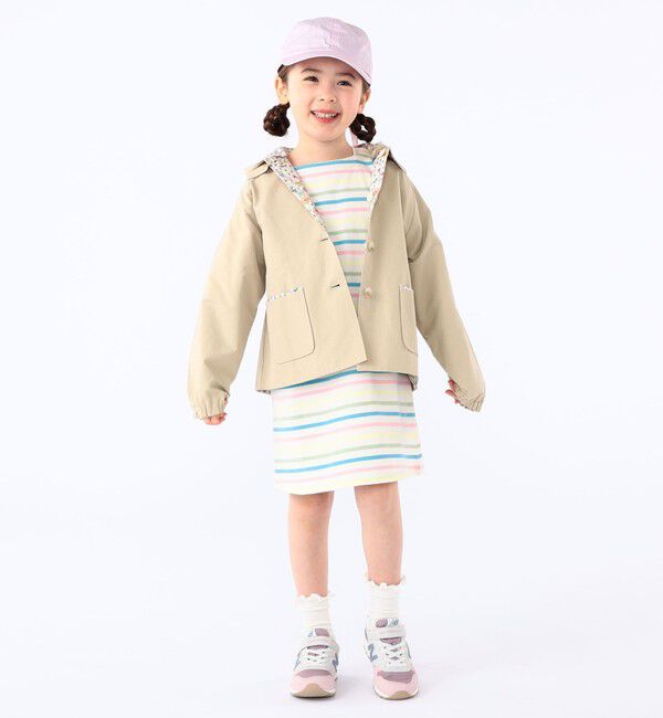SHIPS KIDS「SHIPS KIDS:100～130cm / ボーダー ワンピース」|ワンピース|
