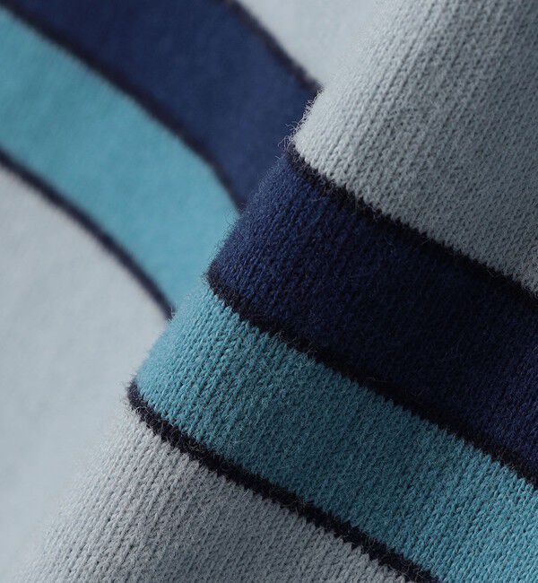 SHIPS any「FRUIT OF THE LOOM: 刺繍 ロゴ カラー ボーダー ワンピース<KIDS>」|ワンピース|