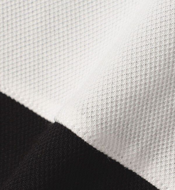 quaranciel「quaranciel:〈洗濯機可能〉カノコ スキッパー デザイン ワイド ポロシャツ」|Tシャツ・カットソー|