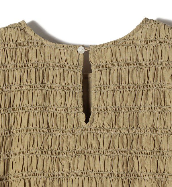 SHIPS Colors 「SHIPS Colors:〈手洗い可能〉キュプラコットン シャーリング ワンピース」|ワンピース|