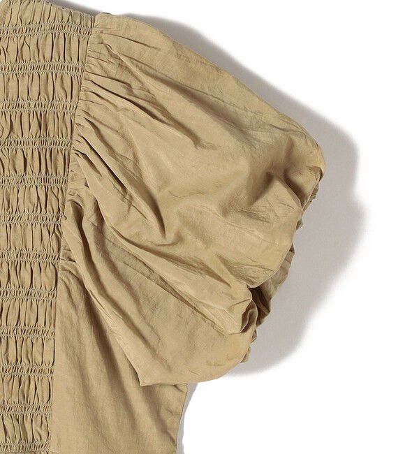 SHIPS Colors 「SHIPS Colors:〈手洗い可能〉キュプラコットン シャーリング ワンピース」|ワンピース|