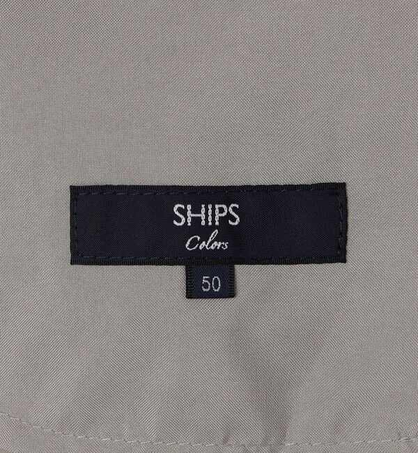 SHIPS Colors 「SHIPS Colors:〈UVカット・接触冷感・速乾・洗濯機可能〉サマープロテクト スラックス」|スラックス|