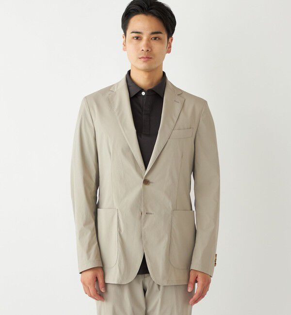 SHIPS Colors 「SHIPS Colors:〈UVカット・接触冷感・速乾・洗濯機可能〉サマープロテクト ジャケット」|テーラードジャケット|