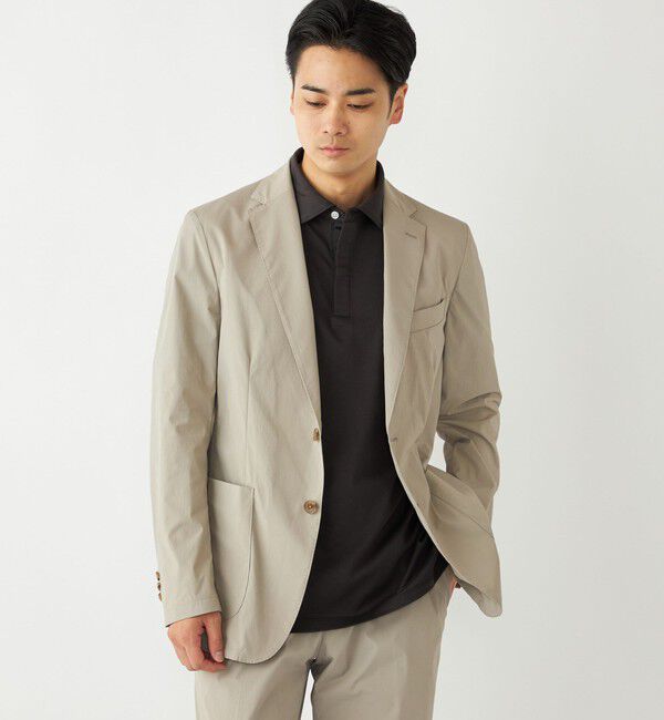 SHIPS Colors 「SHIPS Colors:〈UVカット・接触冷感・速乾・洗濯機可能〉サマープロテクト ジャケット」|テーラードジャケット|