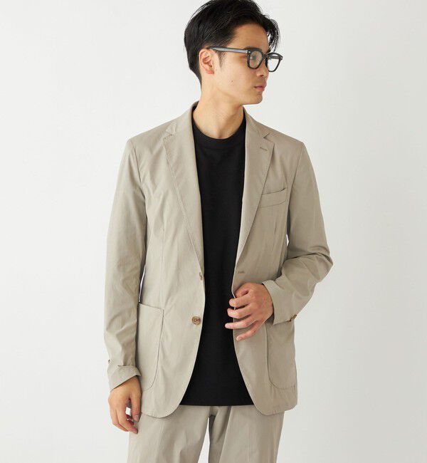 SHIPS Colors 「SHIPS Colors:〈UVカット・接触冷感・速乾・洗濯機可能〉サマープロテクト ジャケット」|テーラードジャケット|