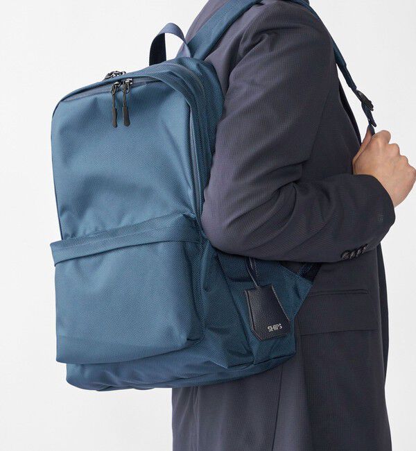 SHIPS「【WEB限定】SHIPS: ナイロン ビズ バックパック」|リュック|ネイビー