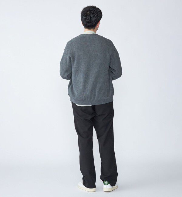 SHIPS「SHIPS: 奥山メリヤス Vネック カーディガン」|カーディガン|