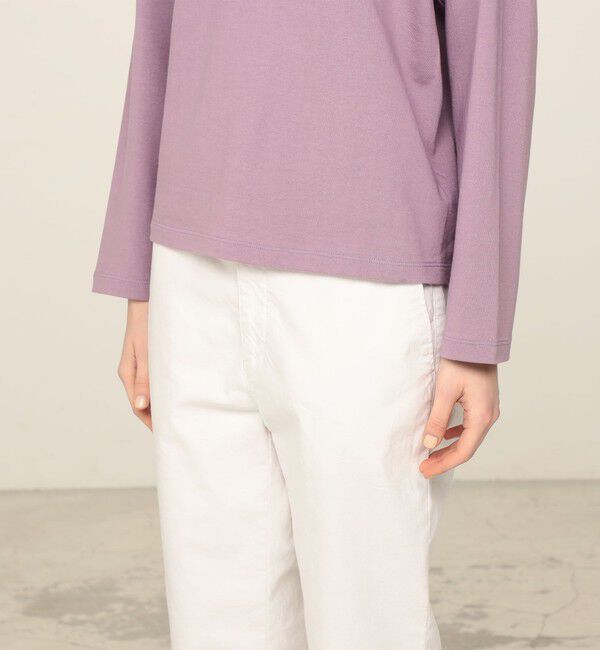 GALERIE VIE「コットン クルーネックプルオーバー」|Tシャツ・カットソー|