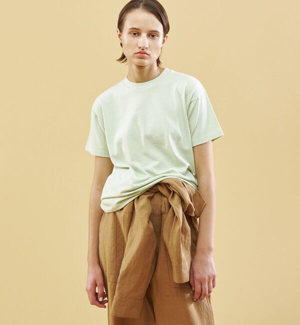 GALERIE VIE「コットンジャージー ショートスリーブプルオーバー」|Tシャツ・カットソー|
