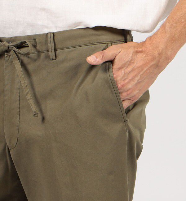 TOMORROWLAND MENS「スーピマコットンチノ イージーショーツ」|チノ|