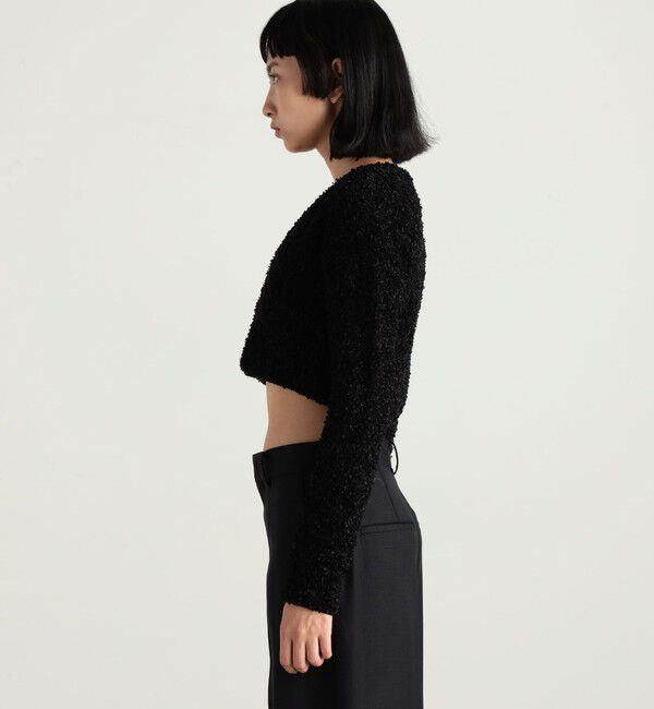 Edition「ニットツイードカーディガン」|カーディガン|
