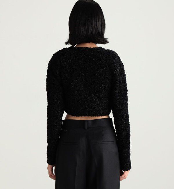 Edition「ニットツイードカーディガン」|カーディガン|