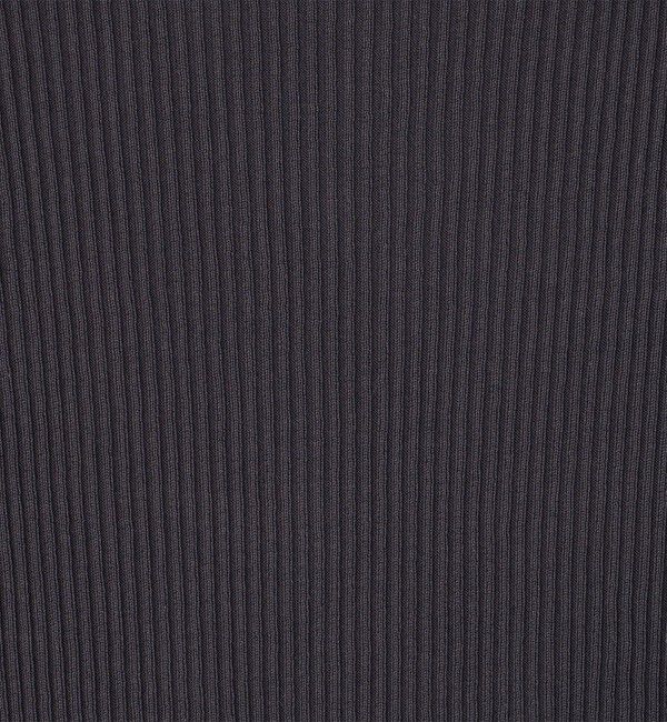 GALERIE VIE「ギザコットンリブ オーバルネックプルオーバー」|ニット・セーター|