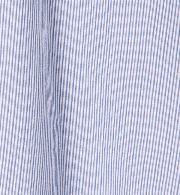 GALERIE VIE「コットン スタンドネックフリルシャツ」|シャツ・ブラウス|