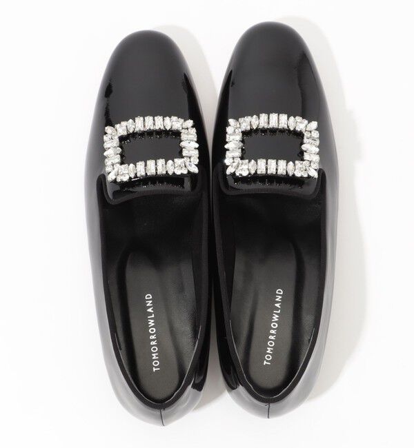 TOMORROWLAND GOODS「TOMORROWLAND ビジューオペラローファー」|ローファー|