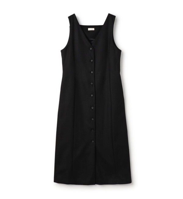 ✨極美品✨大人気✨【Ballsey】ストレッチボタニー ジャンパースカート 36 ✨極美品✨大人気✨【Ballsey】ストレッチボタニー ジャンパースカート