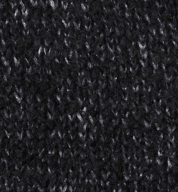 DES PRES「グリッターウールファー Vネックカーディガン」|カーディガン|