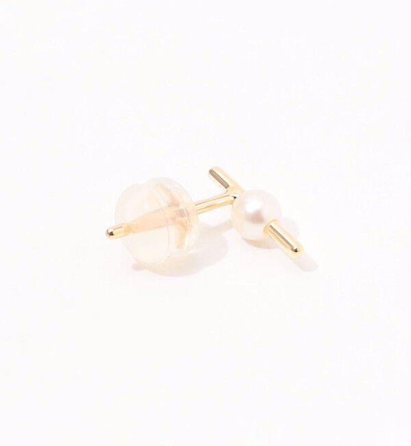 TOMORROWLAND GOODS「Hirotaka Akoya Pearl Bar ピアス」|ピアス|