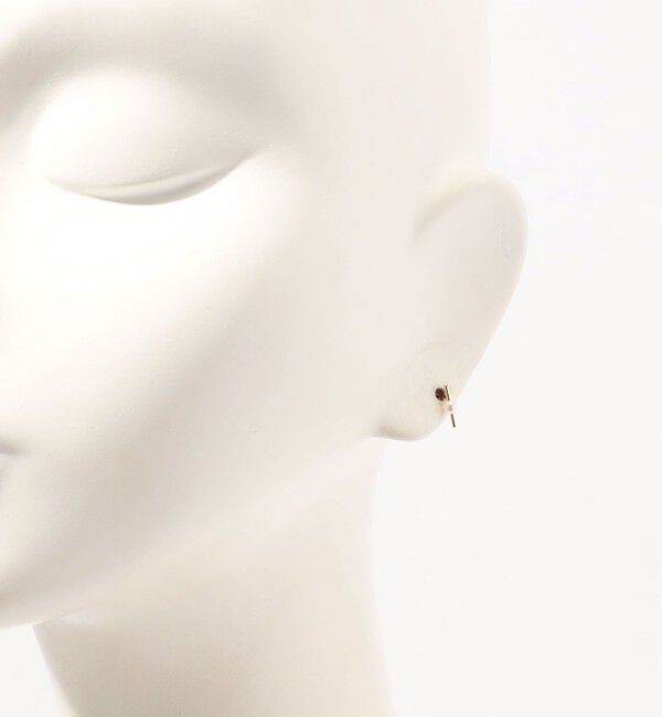 TOMORROWLAND GOODS「Hirotaka Akoya Pearl Bar ピアス」|ピアス|