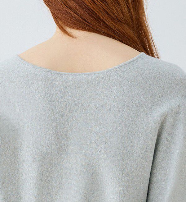 GALERIE VIE「ストレッチコットン ドルマンスリーブオーバー」|ニット・セーター|