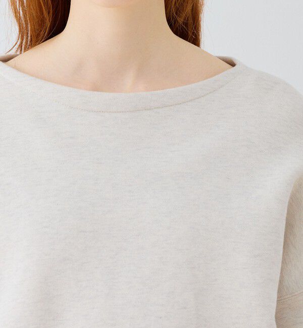 GALERIE VIE「ドウイテリー ボートネックプルオーバー」|スウェット・ジャージ|