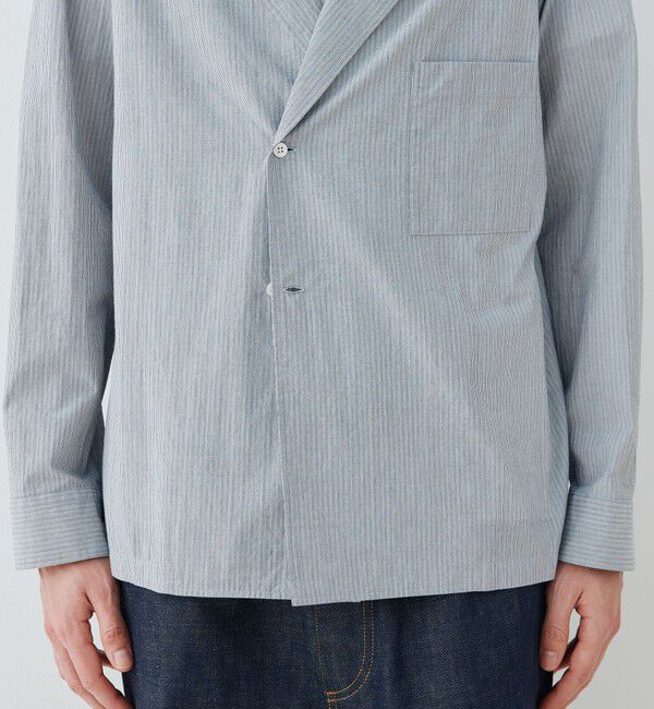 GALERIE VIE「コットン シャツジャケット」|テーラードジャケット|