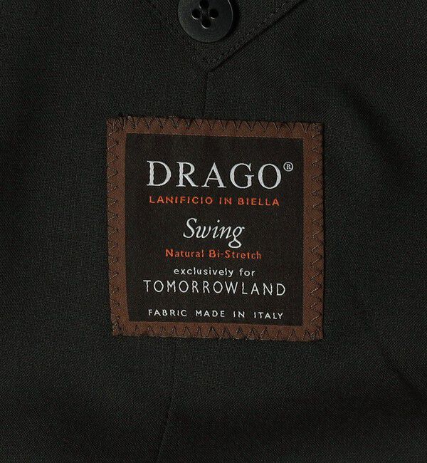 TOMORROWLAND MENS「Super130'sウール シングルブレステッド2Bジャケット DRAGO」|テーラードジャケット|